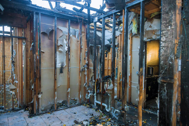 Professional Fire Board Up technician working in Milaca, MN